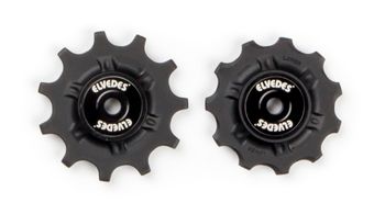 Load image into Gallery viewer, derailleurwieltjes CP2017100 11T 9V 10V 11V zwart 2 stuks