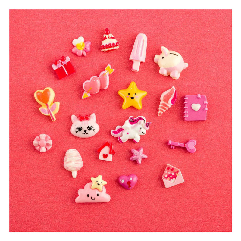 Load image into Gallery viewer, Gear2play decoden magic - deluxe: think pink creations puffylijm knutselpakket