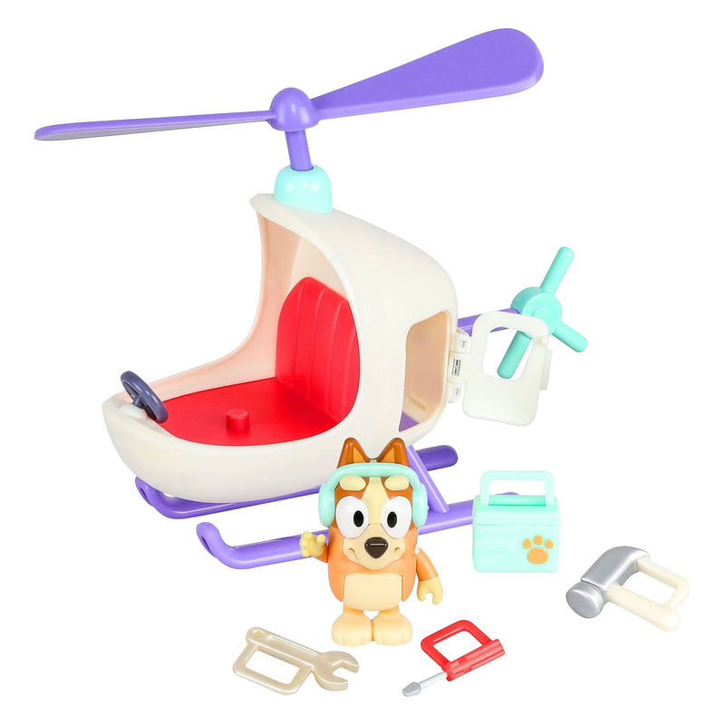Load image into Gallery viewer, Moose toys bluey helikopter bingo speelfiguur