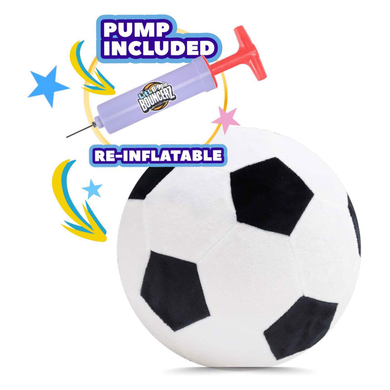 Load image into Gallery viewer, Eolo lit'l biggie bouncerz voetbal - opblaasbare speelgoedbal