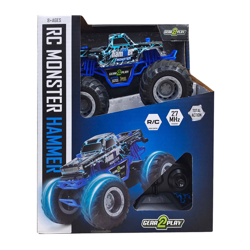 Load image into Gallery viewer, Gear2play rc monster hammer monstertruck 1:24 - big wheels