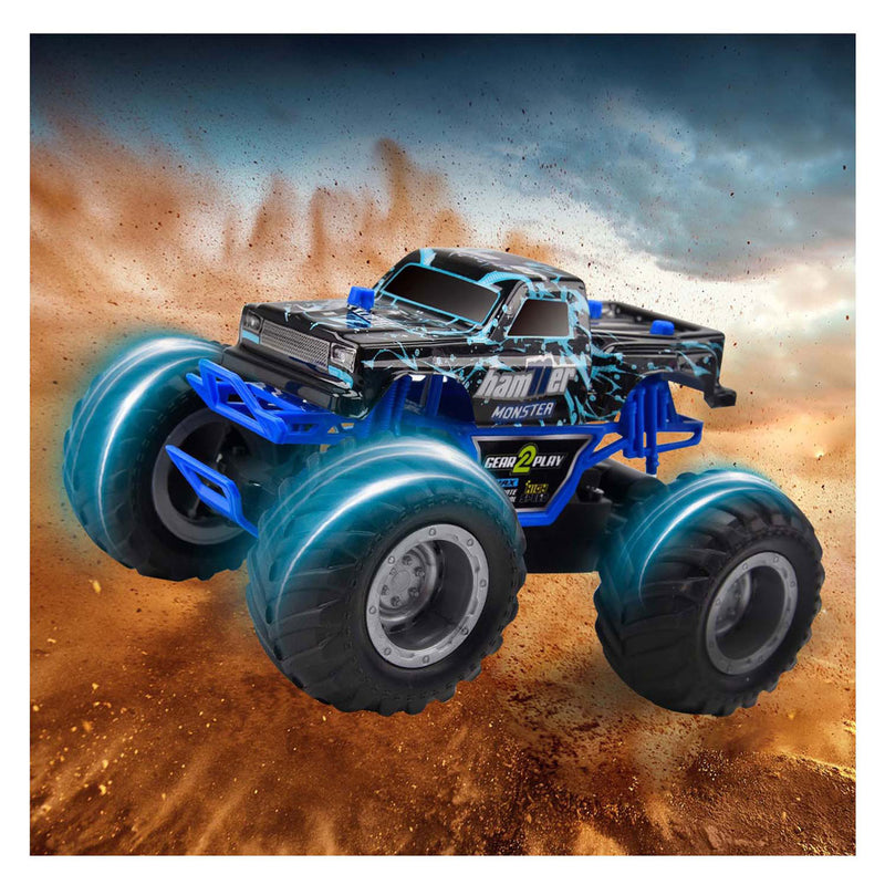 Load image into Gallery viewer, Gear2play rc monster hammer monstertruck 1:24 - big wheels