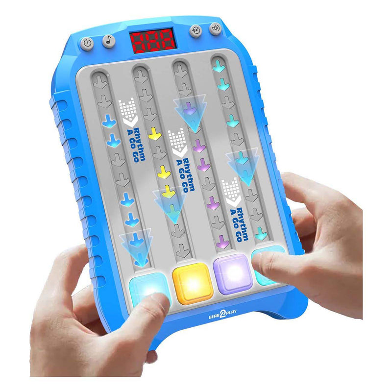 Load image into Gallery viewer, Gear2play rhytm a go volg het ritme spel blauw
