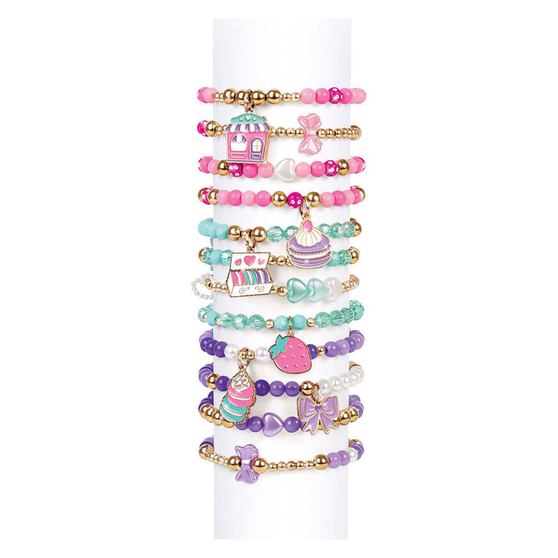 Load image into Gallery viewer, Make it real - macarons armbandenstudio - maak 12 unieke armbanden