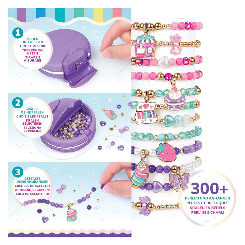 Load image into Gallery viewer, Make it real - macarons armbandenstudio - maak 12 unieke armbanden