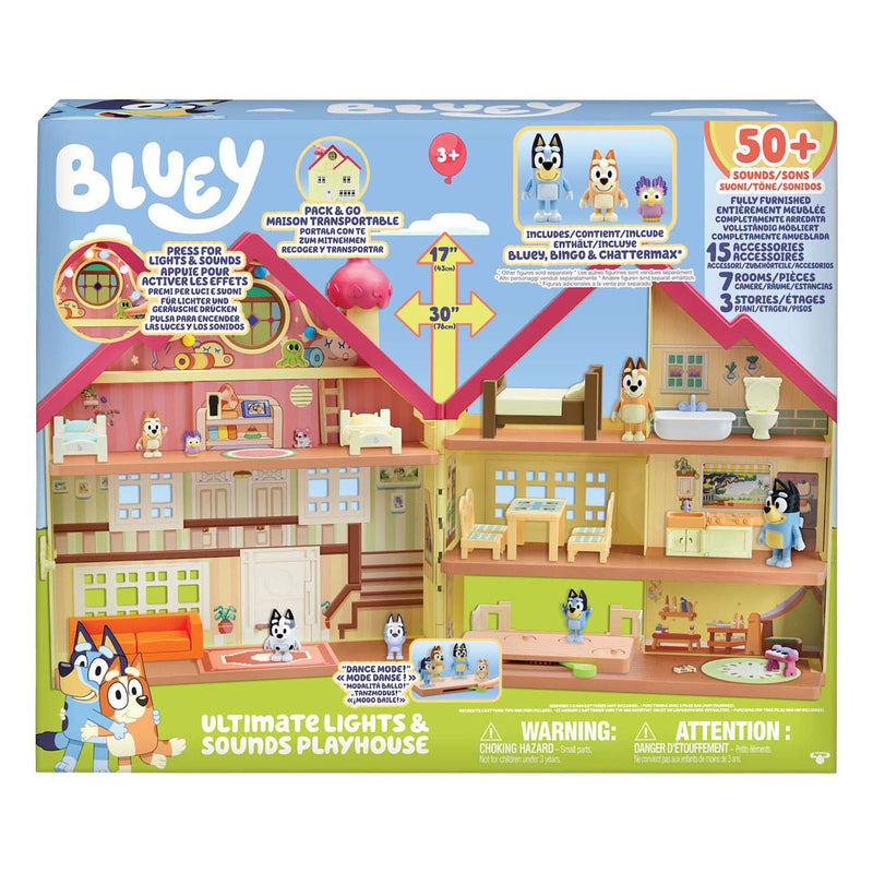 Afbeelding laden in galerijviewer, Moose toys bluey ultieme speelhuis met licht en geluid