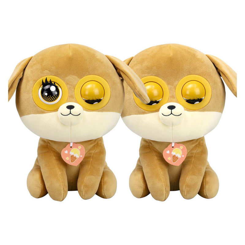Load image into Gallery viewer, Silverlit winksies karamel puppy interactieve knuffel