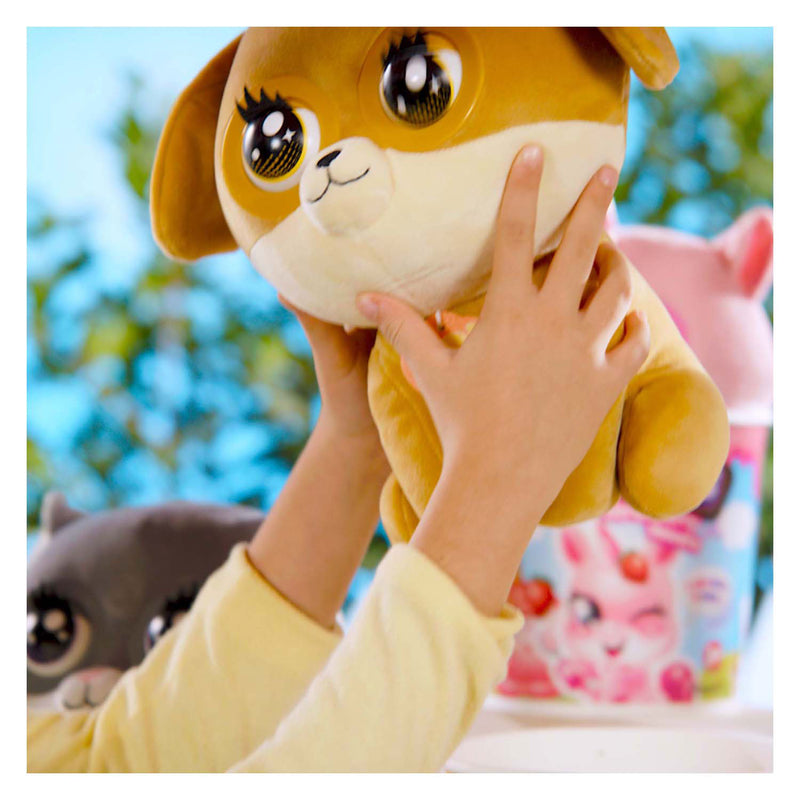 Load image into Gallery viewer, Silverlit winksies caramel puppy - interactieve knuffel in een ijsbeker
