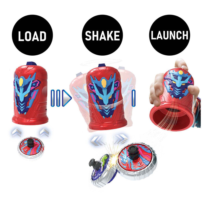 Load image into Gallery viewer, Silverlit spinner mad 2 deluxe battle pack - 2 shakers, 2 spinners, 1 battle arena