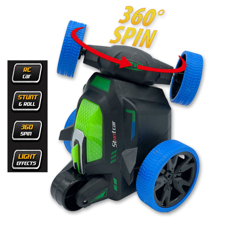 Load image into Gallery viewer, Gear2play rc stunt roll stuntauto blauw - bestuurbare auto