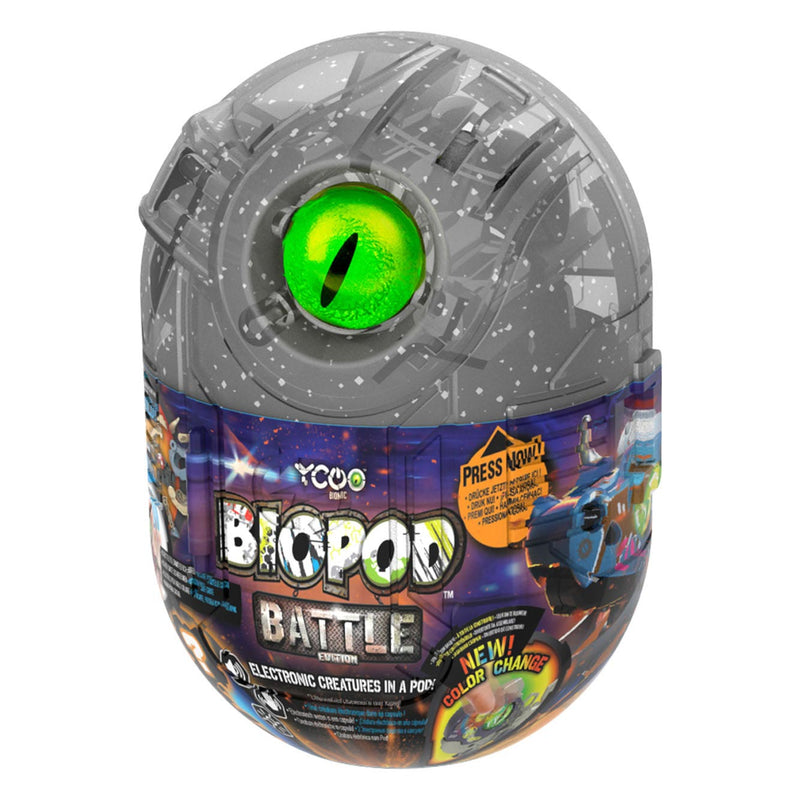 Load image into Gallery viewer, Silverlit biopod battle single - bouw je eigen dino - oplichtende ogen - met geluid