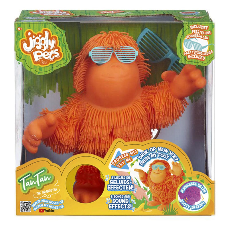Load image into Gallery viewer, Gear2Play Jiggly Pets Tan-Tan Orang-oetan