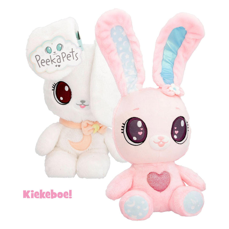 Load image into Gallery viewer, Spectron peekapets bunny pluchen knuffel - wit