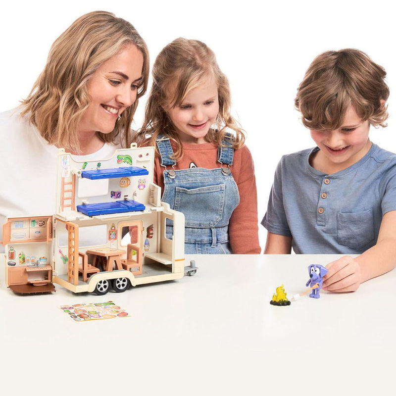 Load image into Gallery viewer, Moose toys bluey kampeeravonturen speelset