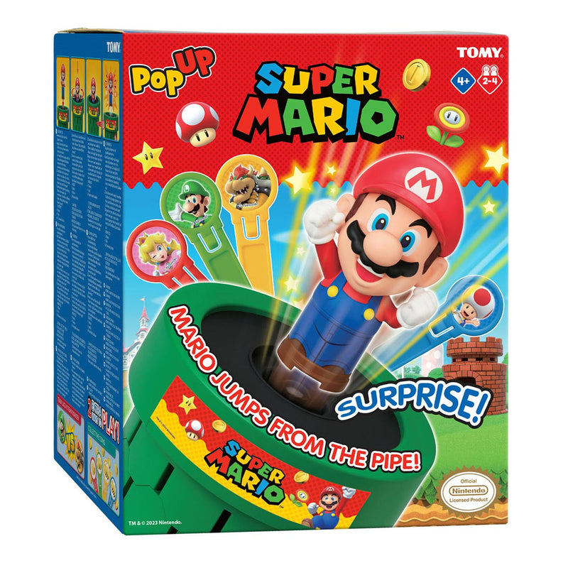 Load image into Gallery viewer, Tomy pop up super mario bordspel
