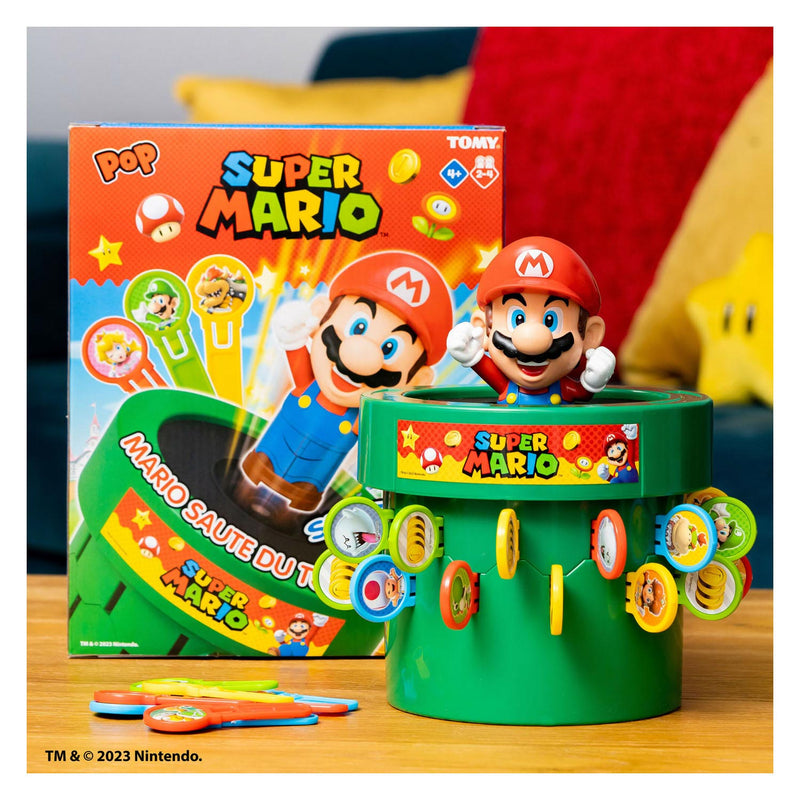 Load image into Gallery viewer, Tomy pop up super mario bordspel