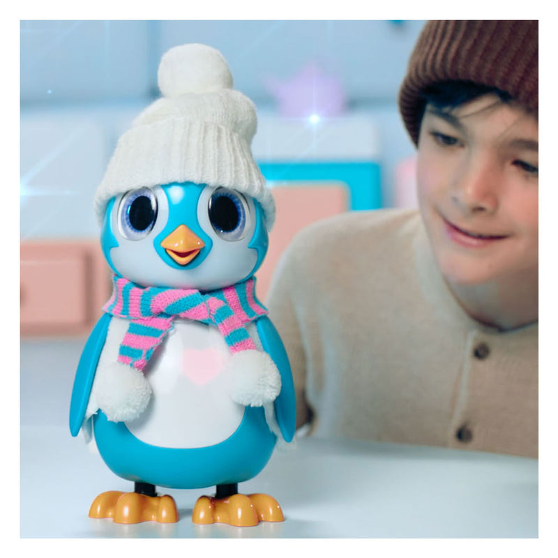 Load image into Gallery viewer, Silverlit Rescue Interactieve Penguin Blauw
