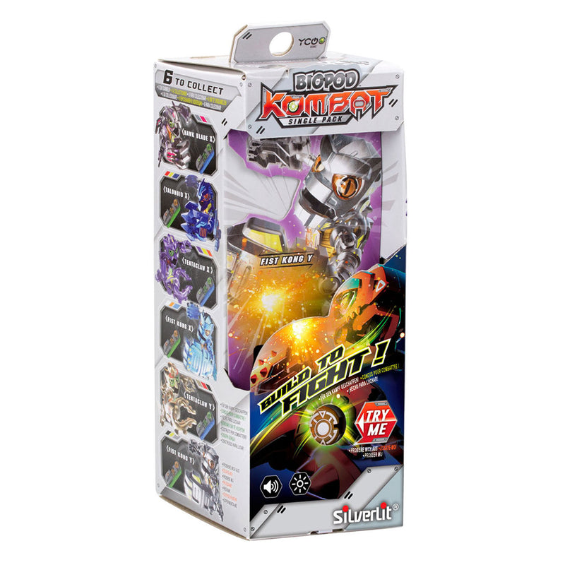 Load image into Gallery viewer, Silverlit biopod kombat single pack