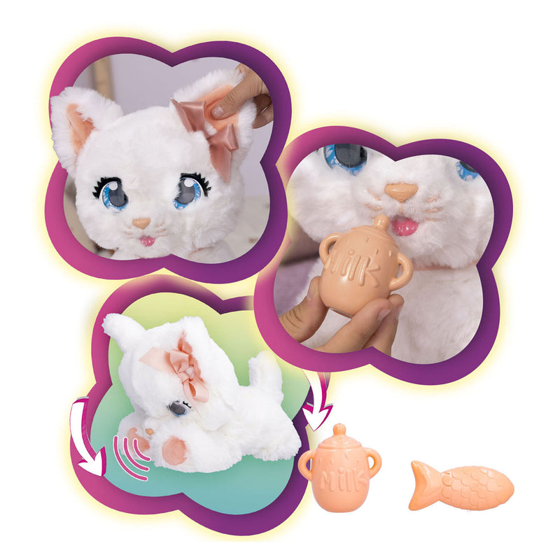 Load image into Gallery viewer, Spectron bella de kat interactieve knuffel