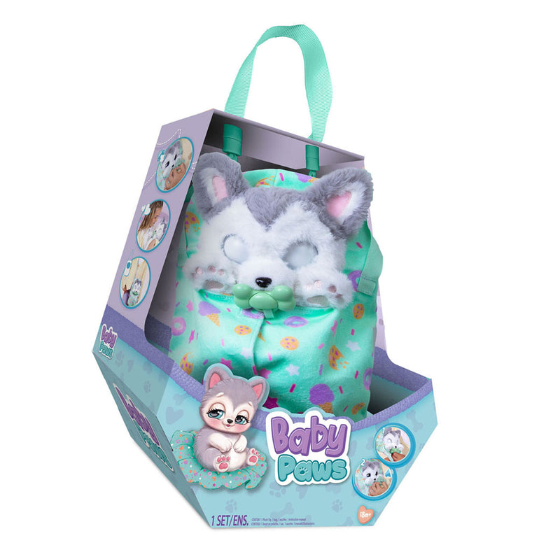 Load image into Gallery viewer, Imc toys baby paws hondje husky - interactieve pluchen knuffel