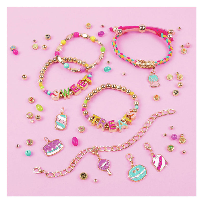 Load image into Gallery viewer, Make it real zoete verrassingen armbanden maken set