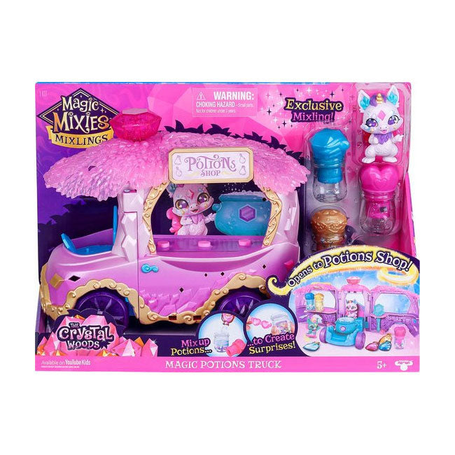 Afbeelding laden in galerijviewer, Moose toys magic mixies mixlings verzamelketels magische toverdrank voertuig crystal woords serie 3