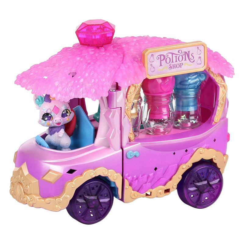 Afbeelding laden in galerijviewer, Moose toys magic mixies mixlings verzamelketels magische toverdrank voertuig crystal woords serie 3