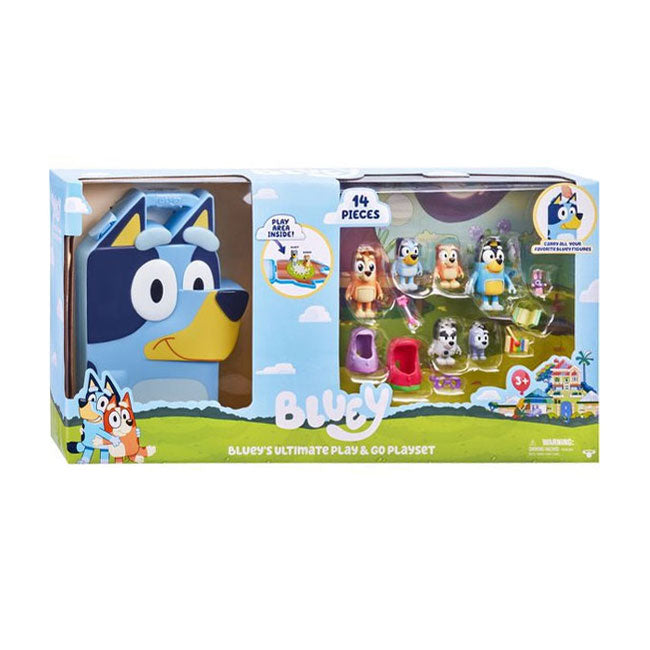 Load image into Gallery viewer, Moose Toys Bluey's Grote 'n GO Speelset, 14dlg.