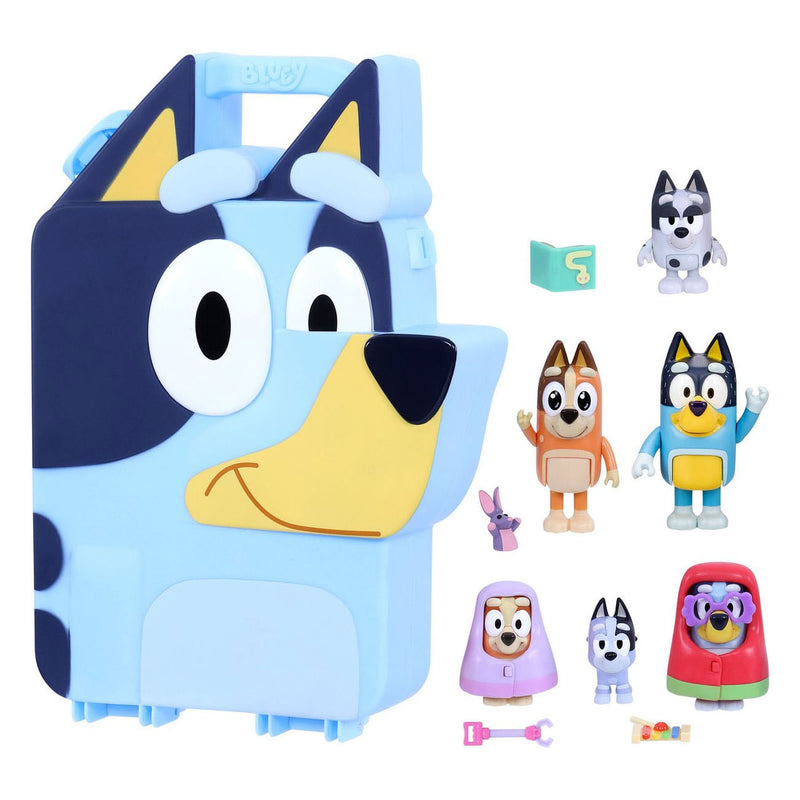 Load image into Gallery viewer, Moose Toys Bluey's Grote 'n GO Speelset, 14dlg.