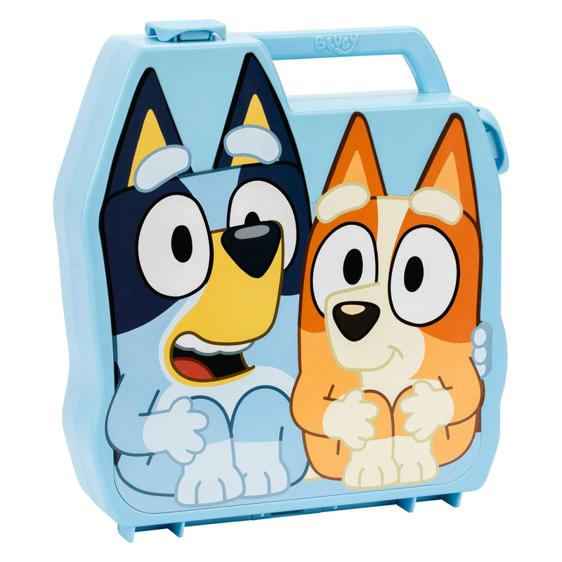 Load image into Gallery viewer, Moose toys bluey play go koffer met 8 speelfiguren