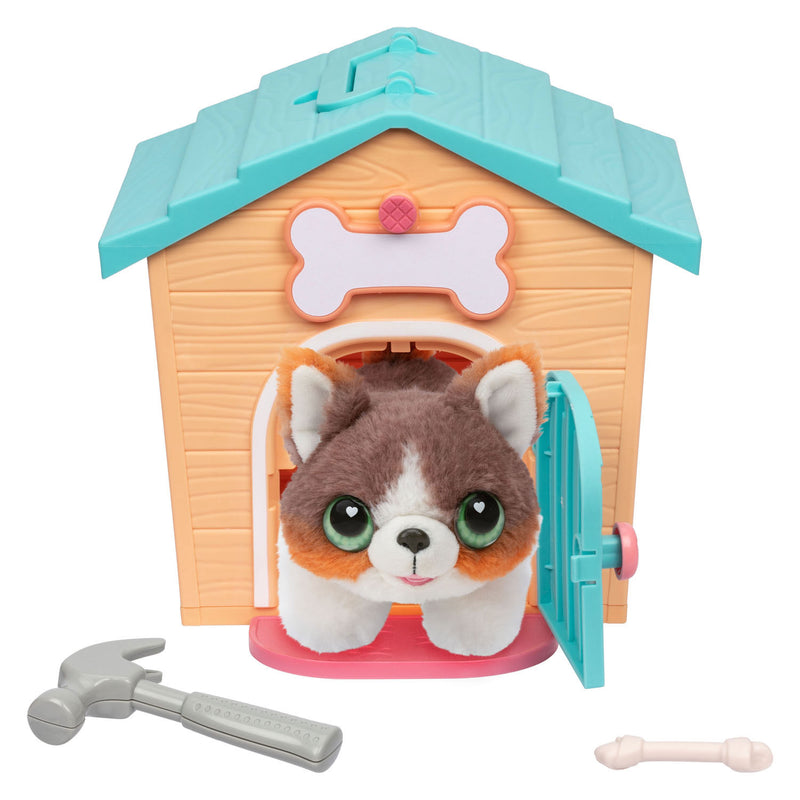 Load image into Gallery viewer, Moose toys verrassingspuppy knuffel in hondenhok