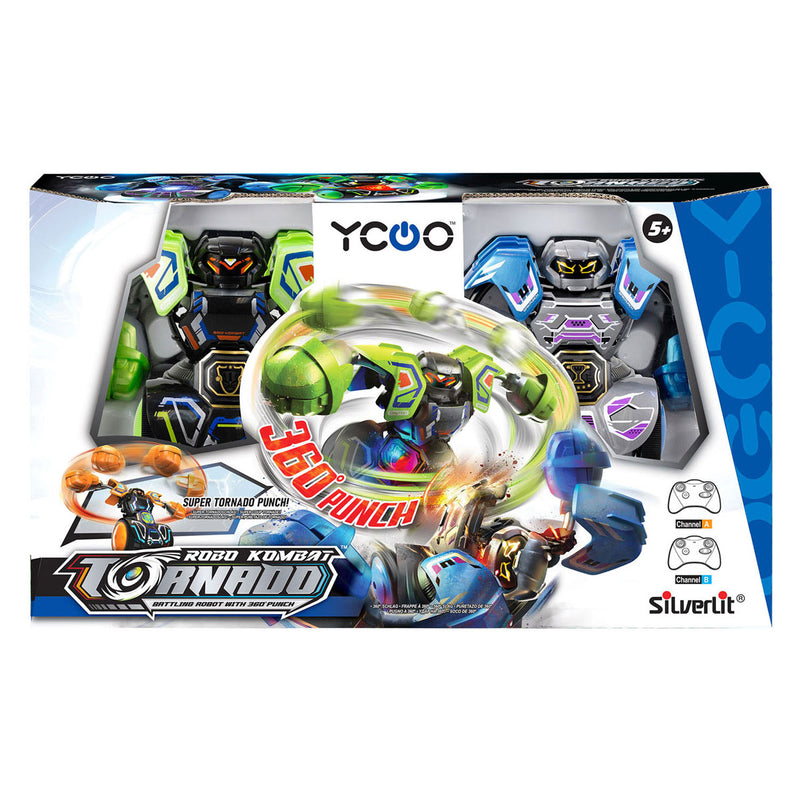 Load image into Gallery viewer, Silverlit robo kombat tornado battle pack bestuurbare robots