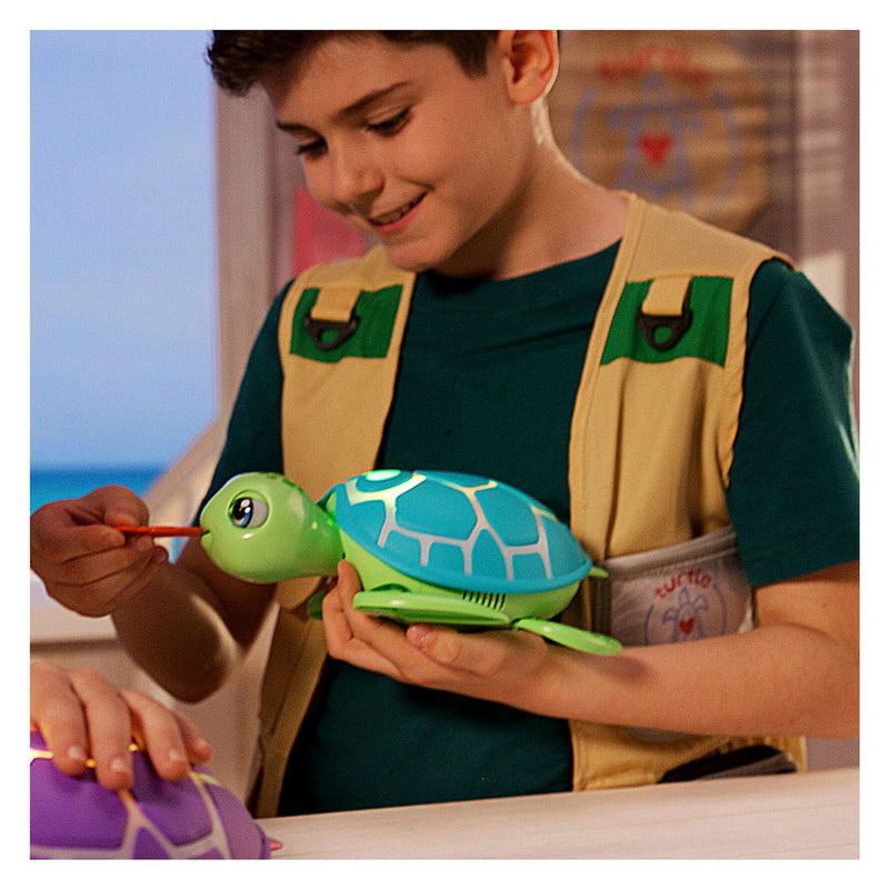 Load image into Gallery viewer, Silverlit rescue turtle green speelfiguur