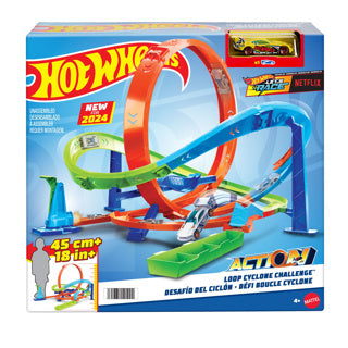 Load image into Gallery viewer, Hot wheels action loop cycloon challenge