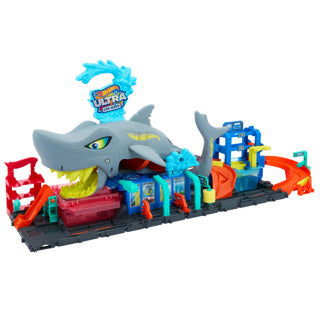 Load image into Gallery viewer, Ty hot wheels ci ultra shark car wash