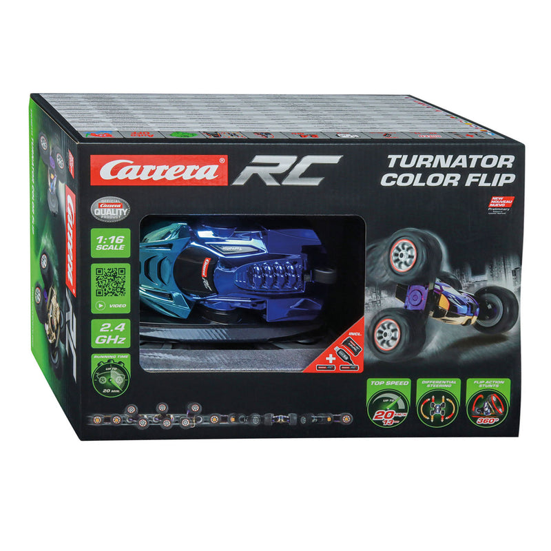 Load image into Gallery viewer, Carrera rc bestuurbare auto - turnator color flip