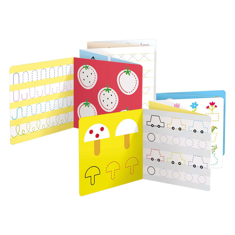 Load image into Gallery viewer, Banana panda - kleurboekje klaar om gevorderde lijnen te overtrekken