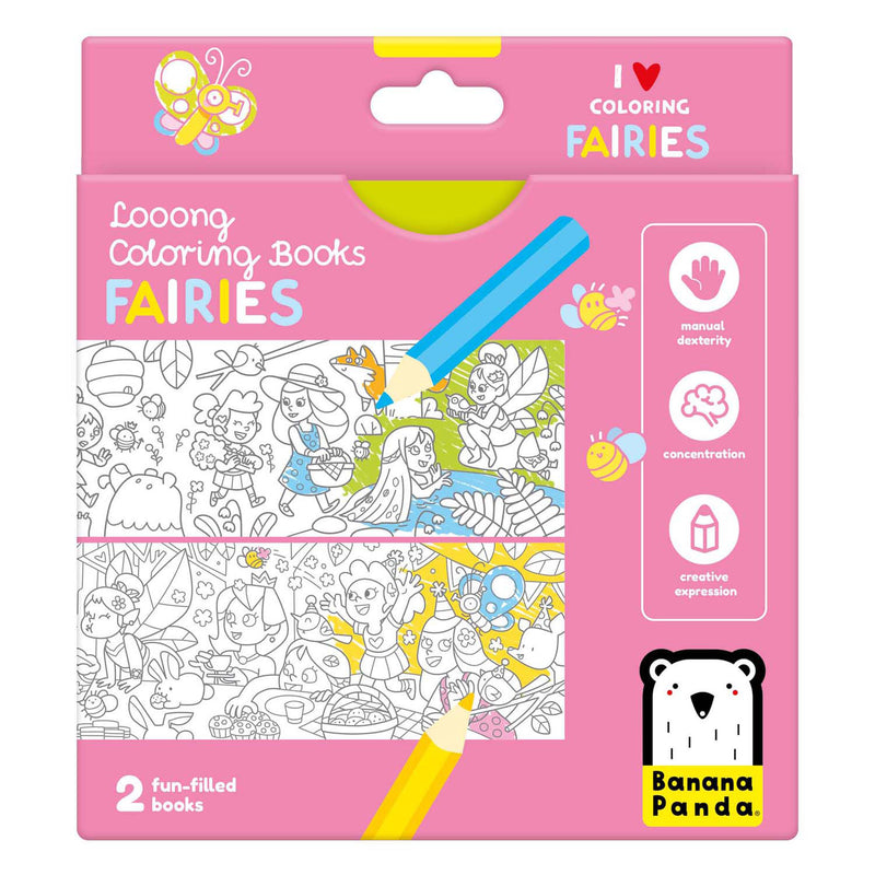 Load image into Gallery viewer, Banana panda - kleurboekje ik hou van kleurplaten met feeen