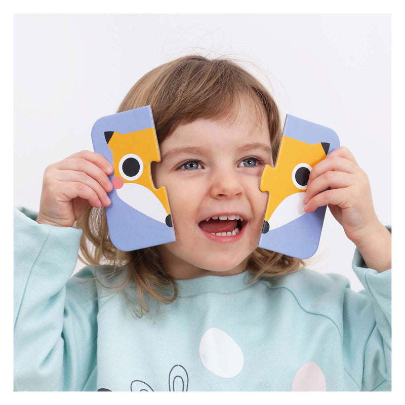 Load image into Gallery viewer, Banana panda on-the-go puzzel halve gezichten 15m+.