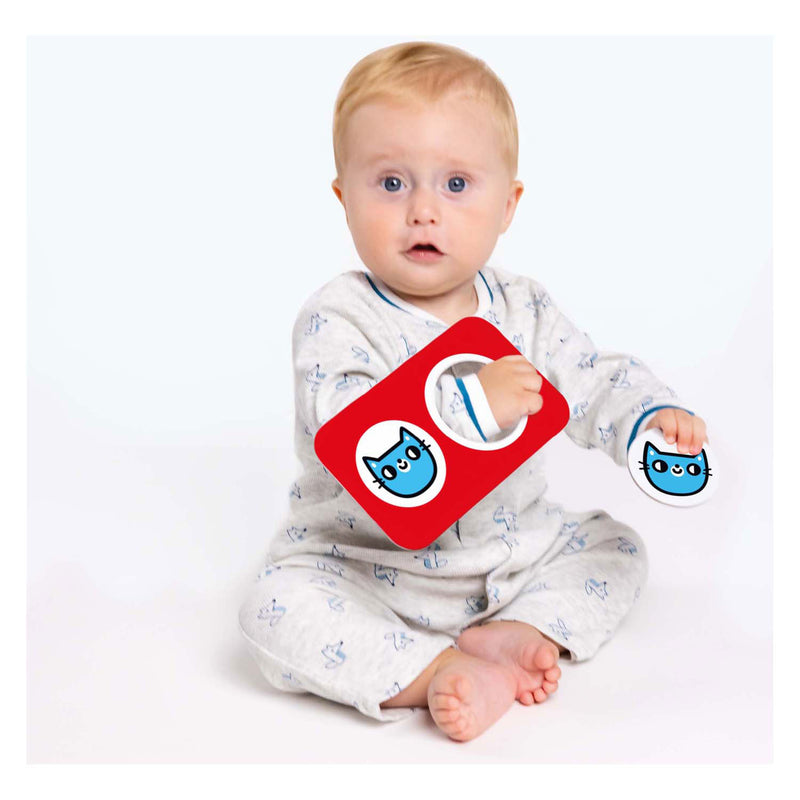 Load image into Gallery viewer, Banana panda - hoog contrast puzzel zoek de tweeling - 8dlg.