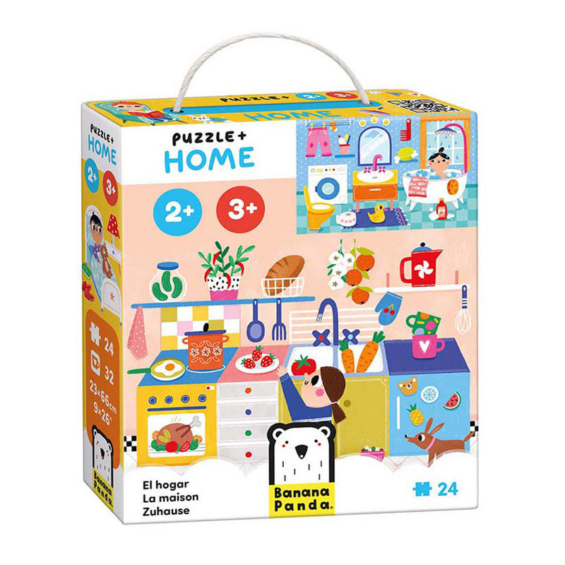 Load image into Gallery viewer, Banana panda - puzzel thuis - 24st.