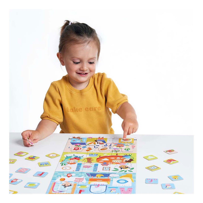 Load image into Gallery viewer, Banana panda puzzel thuis educatief speelgoed 24 stukjes karton.