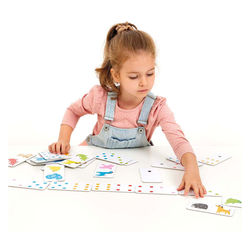 Load image into Gallery viewer, Banana panda - laten we kleuren domino spelen