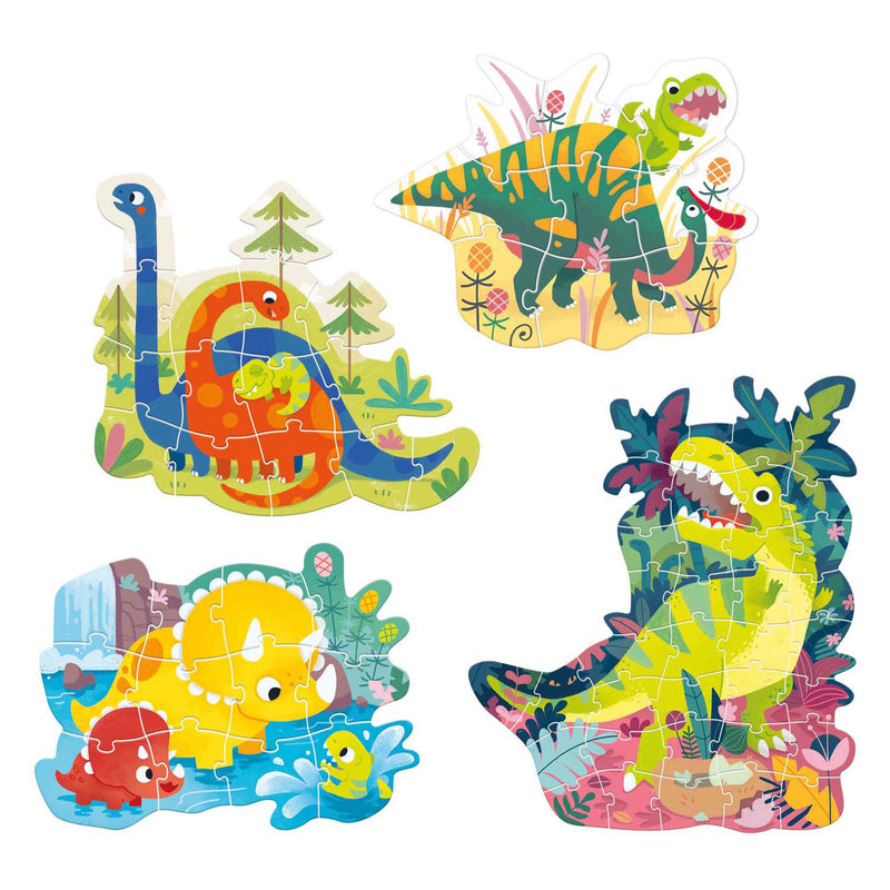 Load image into Gallery viewer, Banana panda puzzel dinosaurus