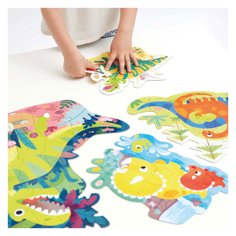 Load image into Gallery viewer, Banana panda puzzel dinosaurus