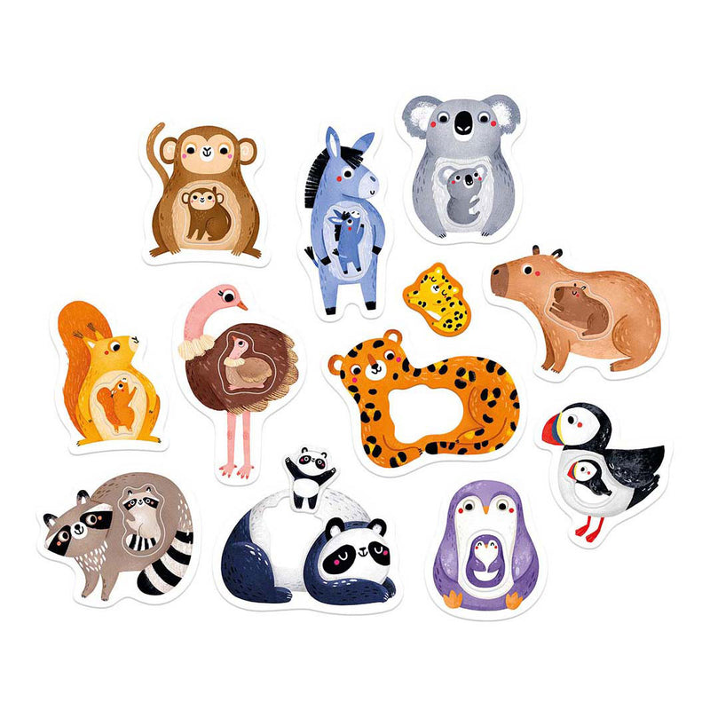 Load image into Gallery viewer, Banana panda - first jumbo puzzel mama ik