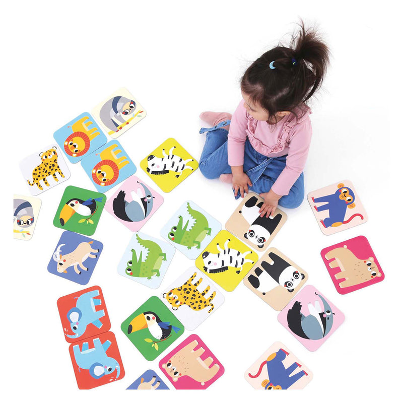 Load image into Gallery viewer, Banana panda suuuper size memory spel wilde dieren 2+