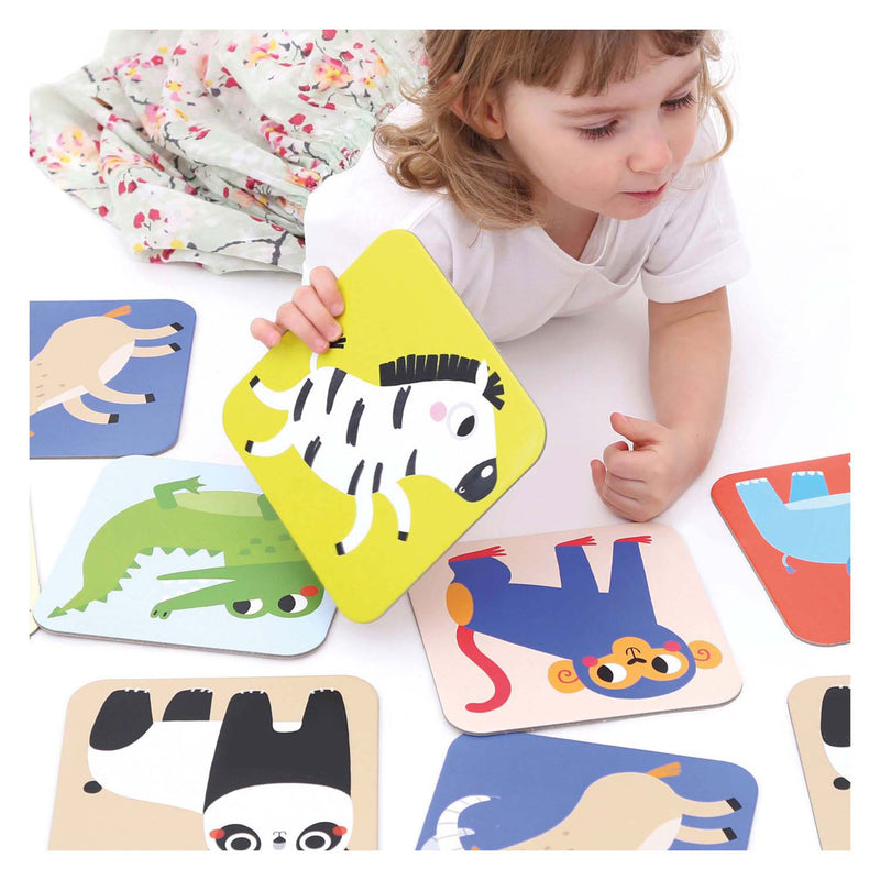 Load image into Gallery viewer, Banana panda suuuper size memory spel wilde dieren 2+