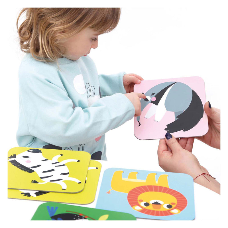 Load image into Gallery viewer, Banana panda - grote memory spel wilde dieren - 24st.