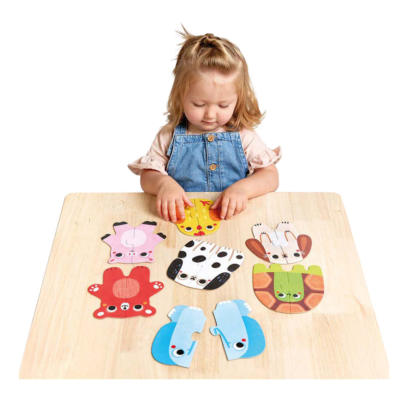Afbeelding laden in galerijviewer, Banana panda - mijn eerste puzzels - dieren